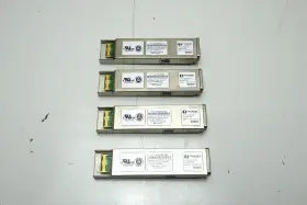 Jxpr01sw05306 Foundry Networks Lot Of 4 Transceiver Modules 10g-xfp-sr Untested