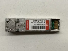 Dwdm-sfp10g-80 Fs Zr Sfp C58 1531.12nm 80km Duplex Lc/upc Smf Transceiver