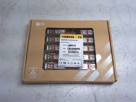 Sfp-100fx-31-i Fs New Lot Of 10 100base Sfp 1310nm 2km Ind / Transceiver Module