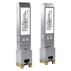 Fttpvips 768399407892 2pcs 1000base-t Gigabit Sfp To Rj45 Copper Ethernet Transceiver - With Cisco