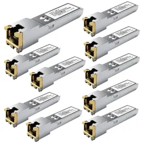 Fttpvips 768399407922 10pcs Sfp To Rj45 Copper Module 1000base-t Gigabit Ethernet Transceiver - Co