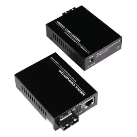 Gesd 752710625959 A Pair Of Bidi Single Mode Dual Sc Fiber Gigabit Fast Ethernet Media Conver