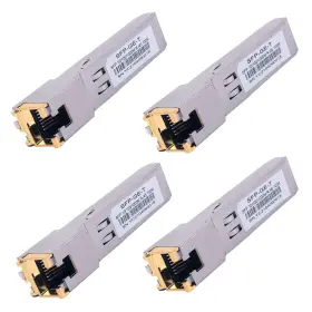 Gesd 755454565222 4pcs 1000base-t Gigabit Sfp To Rj45 Copper Ethernet Modular Transceiver For C