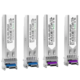1.25g Gesd 768399406543 2 Pair Bidi Sfp Fiber Transceiver Module 1000base-bx-d Single-mode Lc