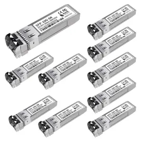 Gesd 768399408288 10pack 10g Sfp Lc Module 10gbase-sr Multi-mode Ethernet Transceiver 850nm