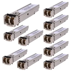1000b Gesd 768432208080 10pack 1.25g 850nm Multimode Sfp Lc Transceiver Fiber Module 550 Meters