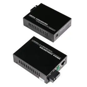 101001000mbps Gesd 791523250576 2 Pack Sc Single Mode Gigabit Ethernet Media Converter Bidirection