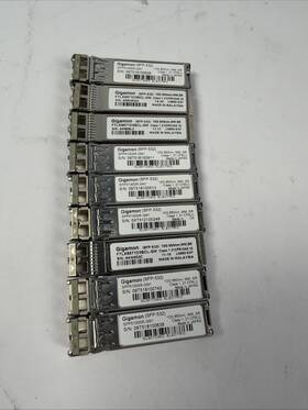 Gigamon Spp5100sr-gm1 Lot Of 9 10g 850nm Sfp Mm Sr Transceiver Module P/n