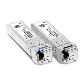 Giqitck 717325594489 1 Pair 10gbase-bx10-ud Bidi Sfp Module Tx 1270nm/1330nm Rx 1330nm/1270nm