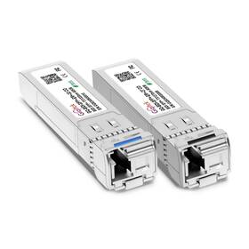 Giqitck 717325594762 1 Pair 10gbase-bx60-ud Bidi Sfp Module Tx 1270nm/1330nm Rx 1330nm/1270nm