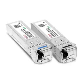Giqitck 717325594762 1 Pair 10gbase-bx60-ud Bidi Sfp Module Tx 1270nm/1330nm Rx 1330nm/1270nm