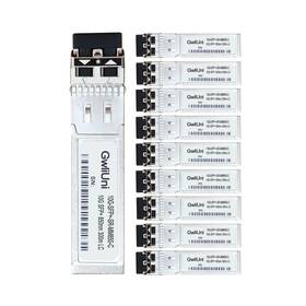 Gwliuni 424510686233 10pcs Multi-mode 10g Sfp Fiber Module Network Transceiver Sr Mm850nm 300m