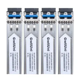1.25g Gwliuni 755334206733 4pcs 40km Sfp Single Mode Fiber Module Network Transceiver 1310nm Dupl