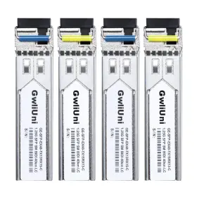 1.25g Gwliuni 755334206757 2 Pairs 40km Sfp Bidi Single Mode Fiber Module Network Transceiver Lc