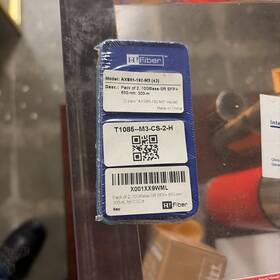 H Fiber 12345 Two 2 Pack Tins Of Asf85-24-x2-d ... 1000base-sx Sfp 850-nm 550-m