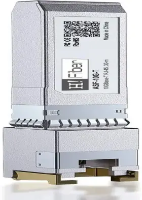 10g-sfp-t-h H Fiber.com 10gb Sfp To Rj45 Module 10gbase-t Ethernet Copper Transceiver For