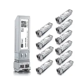 Axs85-192-m3-ubt H Fiber.com 10pcs 10 Pack 10g Multimode Sfp Lc Module 10gbase-sr Transceiver For Ubiqui