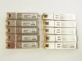 661726-001 Hp 659580-001 Lot Of 10 1gb Sfp Rj-45 Plug-in Transceiver Module