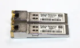 J8177b Hp Lot Of 2 - 1000base-t Copper Sfp Transceiver Module