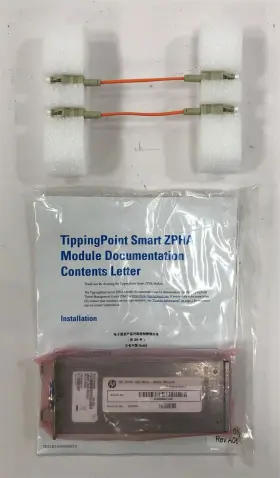 Jc007a Hp New Open Box Procurve 10g Tipping Point Smart Zpha Multi-mode Module