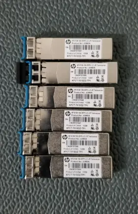 Jc860a Hp Lot Of 6 Oem Genuine S136 10g Sfp Lc Sr Transceiver 10ge 10gb