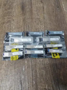 100-fx Hp / Unbranded J9054b P67 Lot Of11 - Procurve Sfp-lc Transceiver 5 New 6 Used 100-fx Hp / Unbranded J9054b P67 Lot Of11 - Procurve Sfp-lc Transceiver 5 New 6 Used