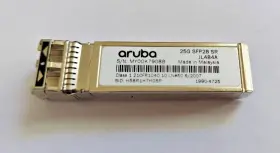 Jl484a Hpe Aruba 25g Sfp28 Lc Sr 100m Mmf Transceiver