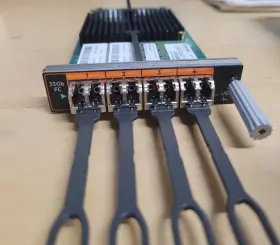 P00344-001 Hpe Primera 600 N9z39a 4-port 32gb Fibre Channel Hba 4x Q2p62a Sfp28