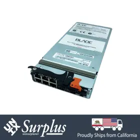 44w4407 Ibm 6 Port 1gb Rj45 Switch Module For Bladecenter 6x 10gb Sfp