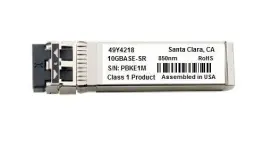 49y4218 Ibm Compatible 10gbase-sr 10gbps Sfp Sr 850nm Lc 300m/400m Over Mmf