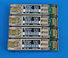 V23848-m15-c56 Infineon Lot 4 1310nm 10km 1000 Base Transceiver Gbic - Isfp