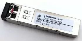 3he05894aa.1481-io Integra Optics Lot Of 2 10g 80km Al7x Sfp Transceiver Module