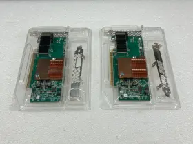100hfa016 Intel Lot Of 2 New Host Fabric Interface Single-port Pcie X16 Adptr