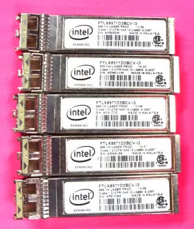 Ftlx8571d3bcv-i3 Intel E65689-002 Lot Of 5 850nm 21cfr Transceiver