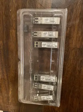 E65689001 Intel 10gb Sfp Transceiver Qty 6 E65689001 Intel 10gb Sfp Transceiver Qty 6