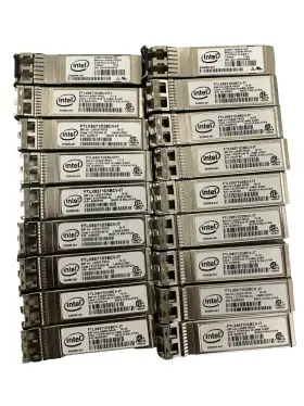 Ftlx1471d3bcv-it Intel Ftlx1471d3bcvit Lot Of 18 Ftlx1471d3bcv-it/afbr-7039dz-in2 10gb Transceivers