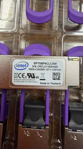 Sptsbp4clcaw Intel Optical Transceiver Module 100g-cwdm4 1271-1331nm