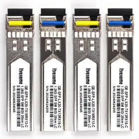 1.25g Itvexeme 749877316042 2 Pairs Bidi Sfp Network Transceiver Module 1.25 Gigabit Single Mode