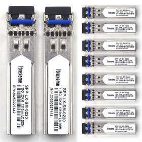 Itvexeme 749877316684 10 Pack 1.25g Sfp Network Transceiver Module 1000base-lx Single Mode 1310nm