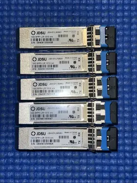 Jsh-01lwaa1 Jdsu Lot Of 5 10g Sfp Lr 1310nm Transceiver Module