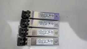 Plrxpl-sc-s43na1 Jdsu Lot Of 5 - 10g Sfp Sr 850nm Transceiver Module