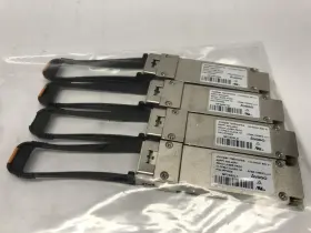 740-045627 Juniper Lot Of 4 Genuine Qsfp 40g-esr4 Transceiver - Vgc