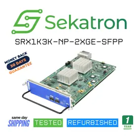 Srx1k3k-np-2xge-sfpp Juniper 750-043828 Transceiver Module Used Fast Shipping