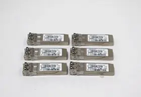 Afbr-704sdz-ju4 Juniper Lot Of 6 740-030658 10ge Sfp Usr Avago Transceiver P/n