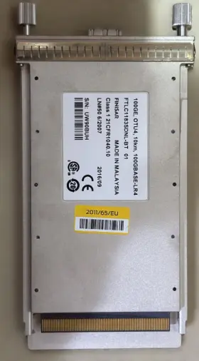 Bp3amdli Juniper 100gbase-lr4 Cfp Otu4 Transceiver 10 Km Bp3amdli Juniper 100gbase-lr4 Cfp Otu4 Transceiver 10 Km