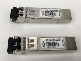 Ex-sfp-10ge-sr-ccx Juniper Lot Of 2 - 10g Ethernet Sfp Mmf Transceiver Module
