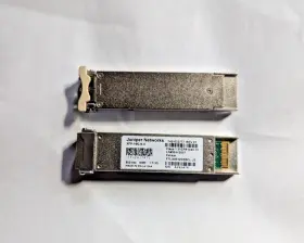Xfp-10g-s-c Juniper Lot Of 2 Genuine 10gbe Xfp 850nm Mmf Transceiver P/n