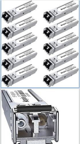 Kangsien Sfp-ge85-sx-k 1000base-sx Lc Duplex 1.25gbps Sfp Module 10pk