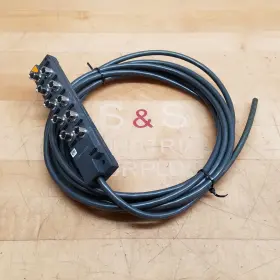 3-346 Lumberg Automation 10/led Asbm Distribution Box 10 Port 3 Pole 10-30vdc