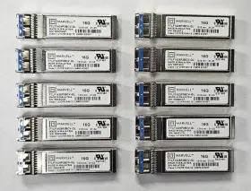 Ftlf1429p3bcv-ql Marvell Lot Of 10 - 16gb 10km Lr 1310nm Sfp Transceiver